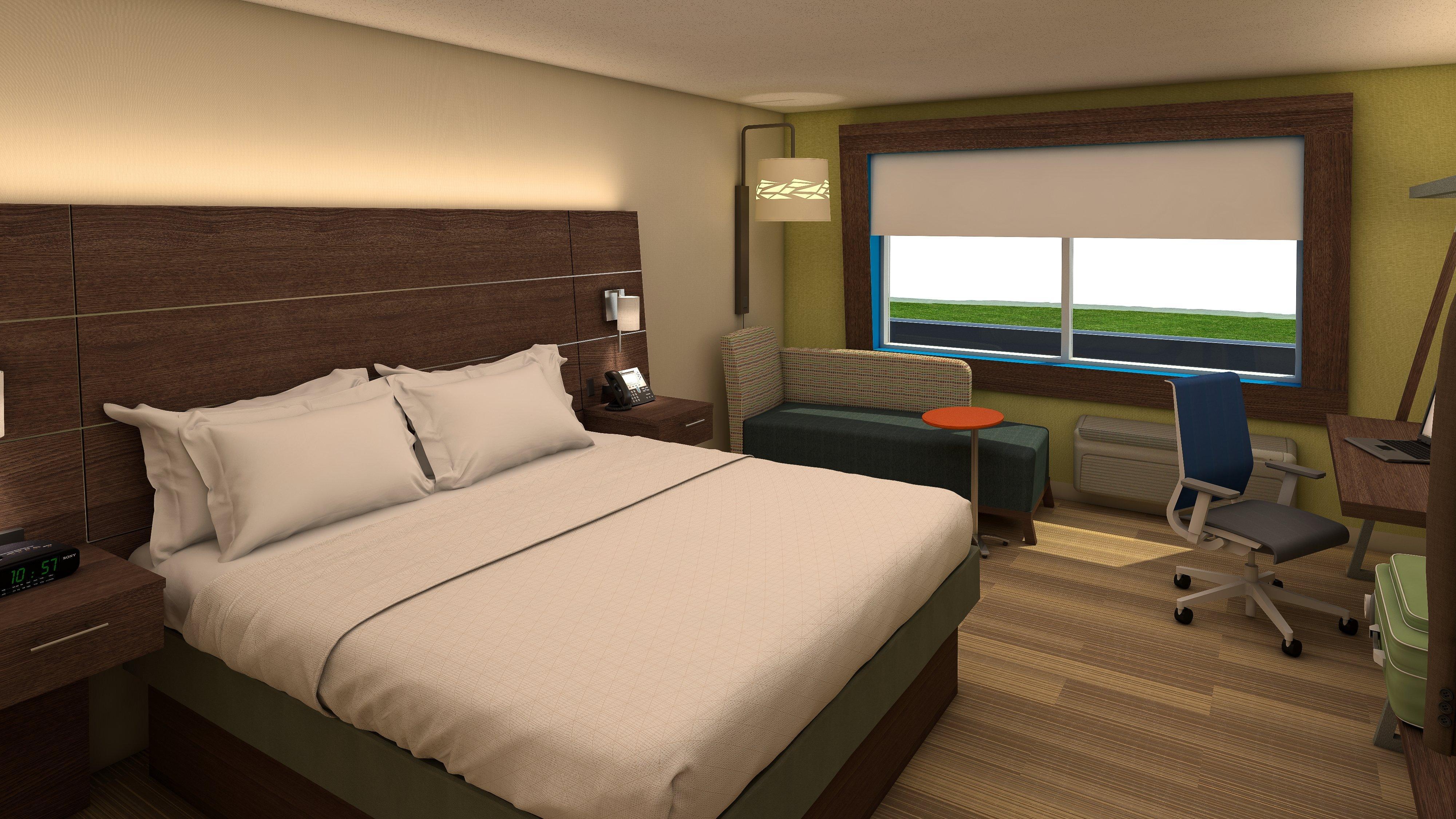 Holiday Inn Express & Suites Omaha Airport By Ihg Carter Lake Bagian luar foto